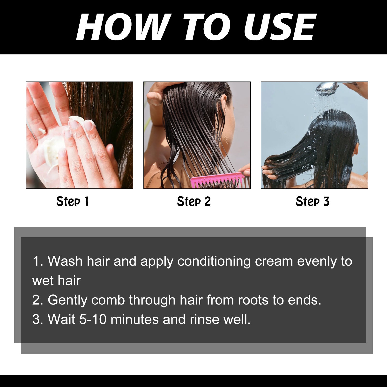 Hair Softening Care Hair Cream