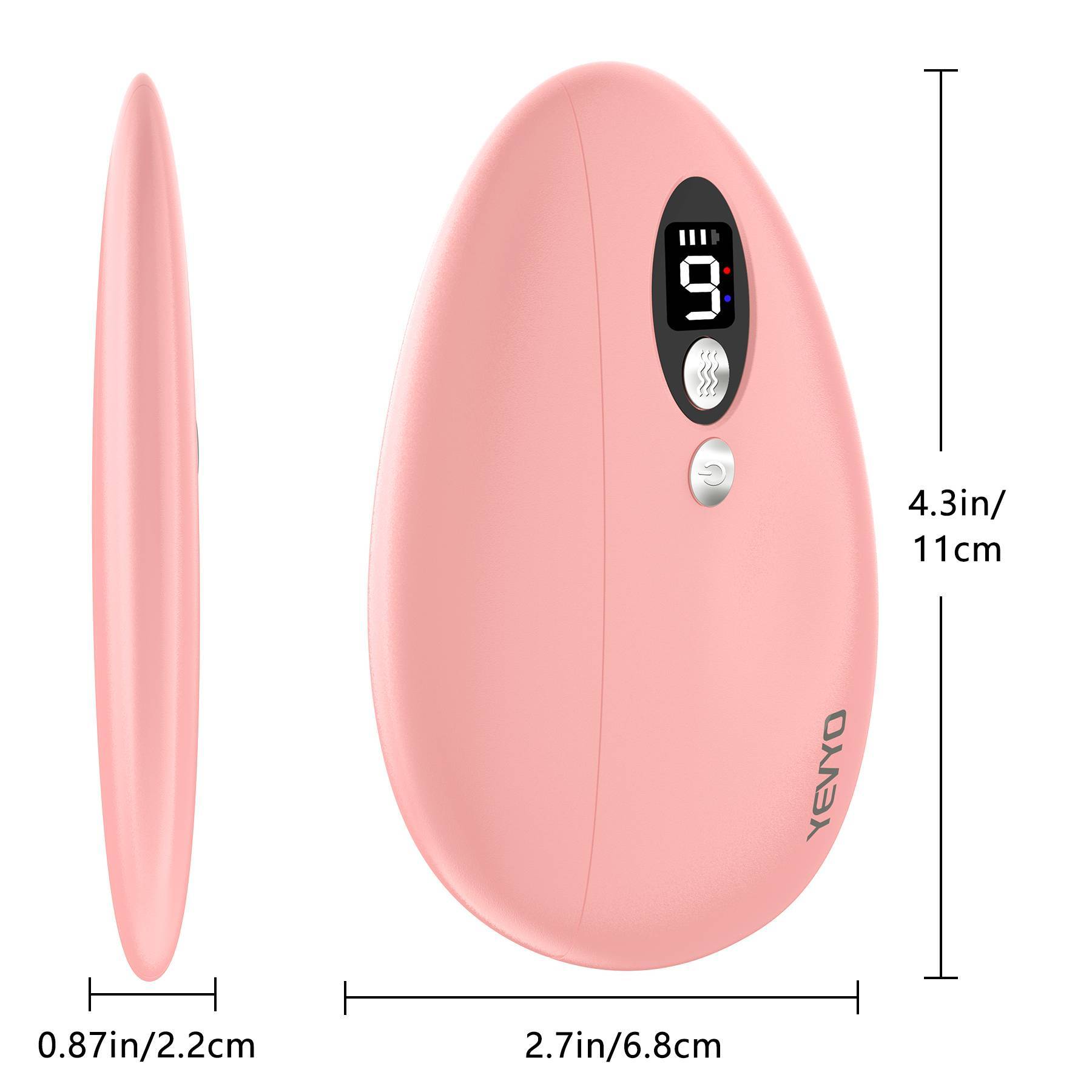 Gua Sha Facial Tool, Electric Black Obsidian Guasha Tool Massage Gua Sha Stone