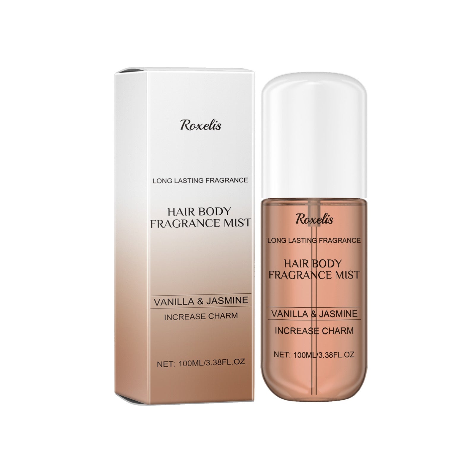 Vanilla Jasmine Fragrance Spray Can Be Used In Various Scenes Behind The Ears, Neck, Wrists Indoors, Car Natural Floral Fragrance Long-lasting Fragrance Perfume