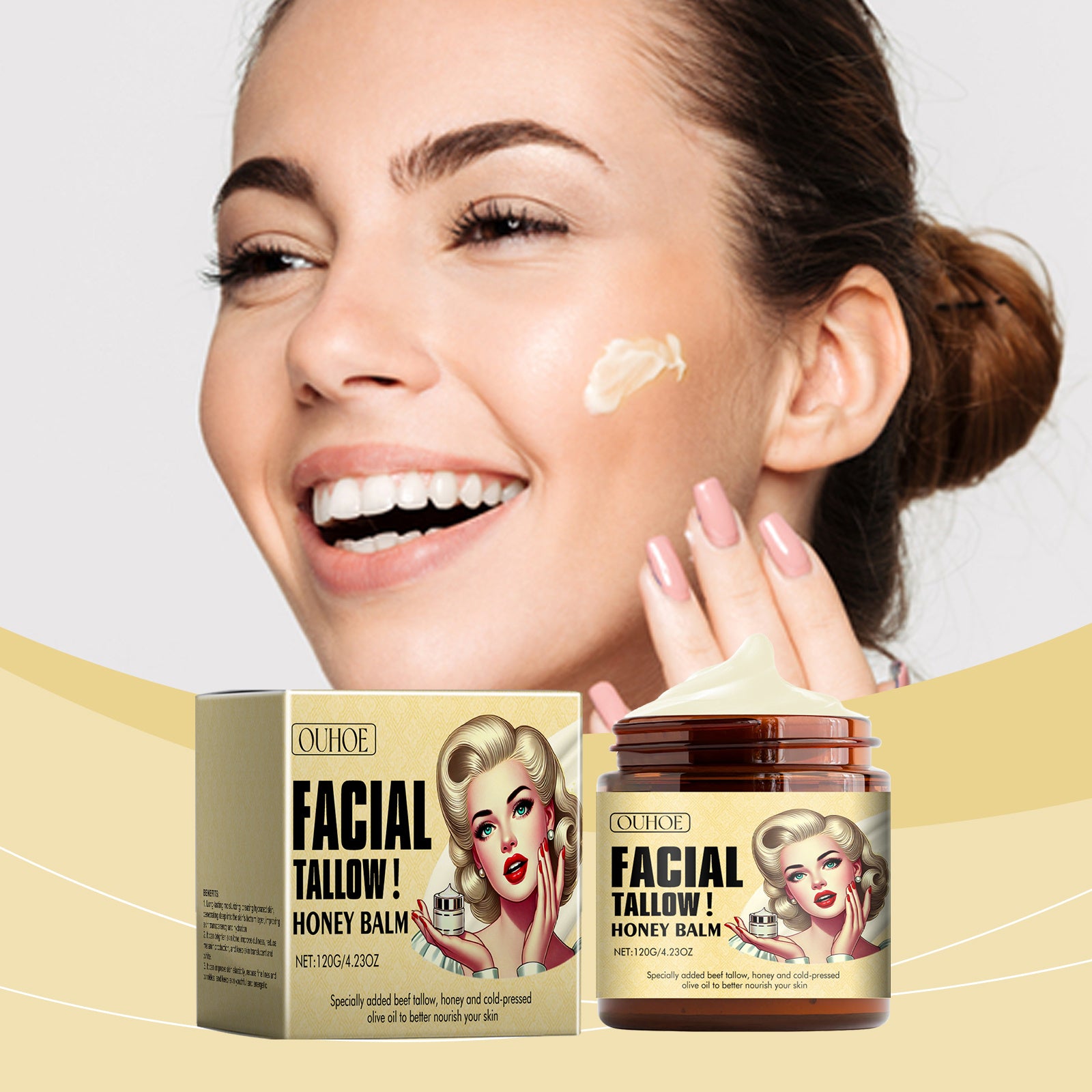 Allow Honey Moisturizer For Deep Body Moisturizing, Hydrating And Maintaining Skin Elasticity
